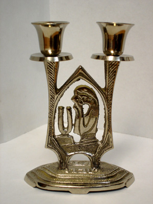 CANDLE HOLDER WOMAN NICKEL CH-714/N