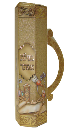 MEGUILA ESTHER SCROLL/BOX BEIGE V189