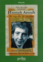 HANNAH ARENDT-EL ORGULLO DE PENSAR