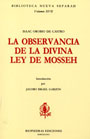 OBSERVANCIA DE LA DIVINA LEY DE MOSHE VO