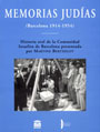 MEMORIAS JUDIAS (BARCELONA 1914-1954)