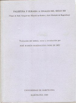 PALESTINA Y EURASIA A FINALES DEL SIGLO XII                                                    