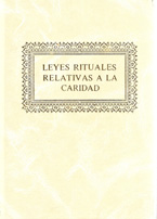 LEYES RITUALES RELATIVAS A LA CARIDAD
