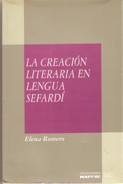 CREACION LITERARIA EN LA LENGUA SEFARDI